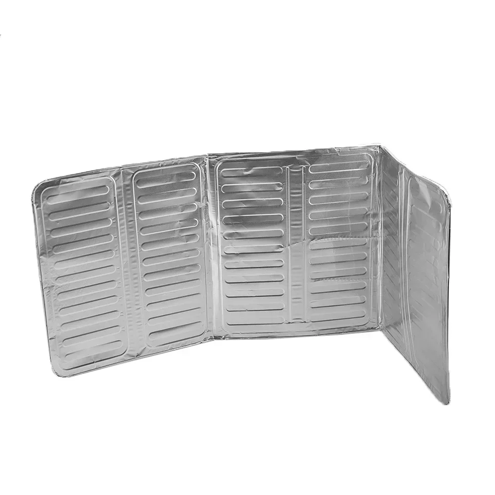 Oil splatter guard Kitchen splash guard Cooking frying oil splash screen cover Anti splatter guard tool Aluminium foil scald