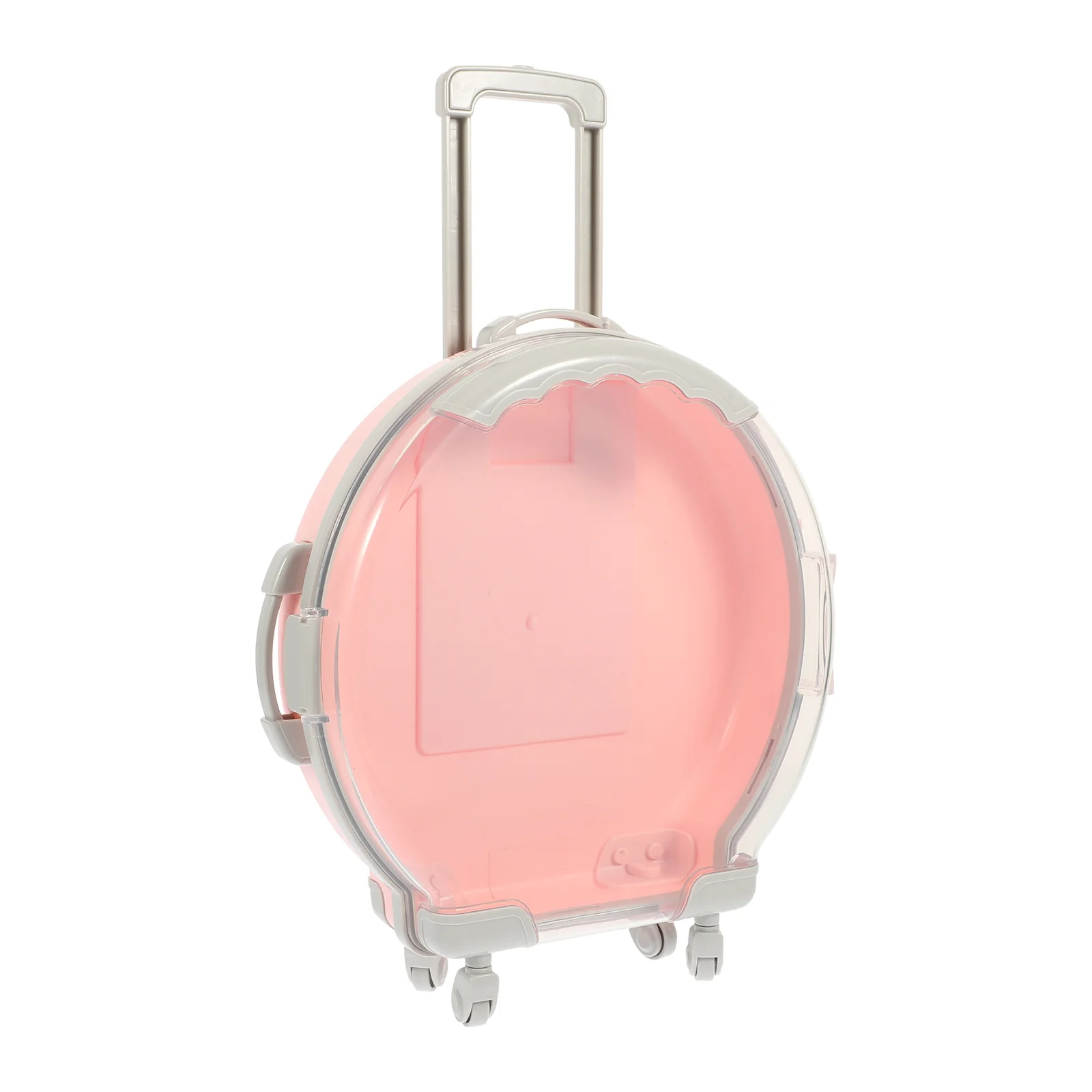 

Toy Storage Box Mini House Suitcase Abs Miniature Travel Toddler Kids Suitcases for Girls