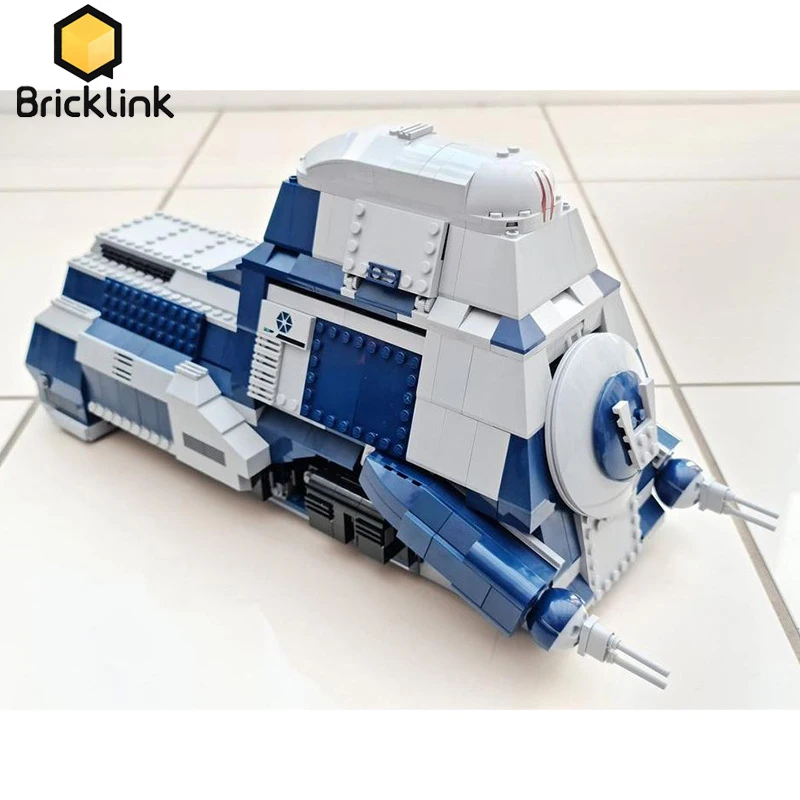 

Конструктор Bricklink «Космические войны» MOC сепаратист МТТ 7662 модификация версия транспортировка БРОНИРОВАННЫЕ АВТОМОБИЛИ строительные блоки игрушки Рождественский подарок