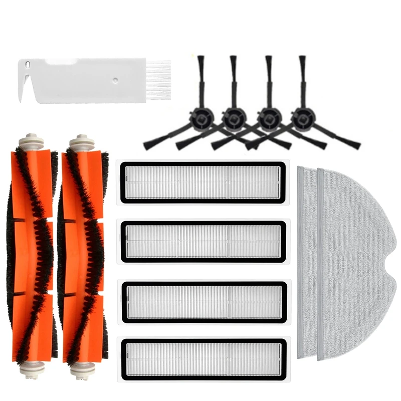 

Для Dreame L10 Pro D9 Запчасти для роботизированного пылесоса Kits основная боковая щетка фильтры Mop Rag Запчасти для пылесоса
