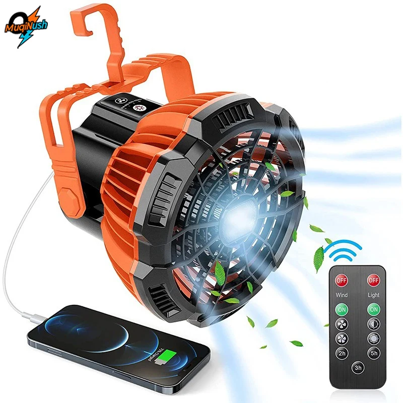 Rechargeable Camping Fan Light 1