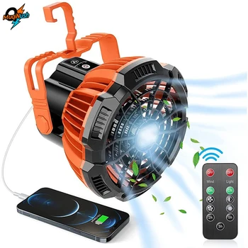 Rechargeable Camping Fan Light 1