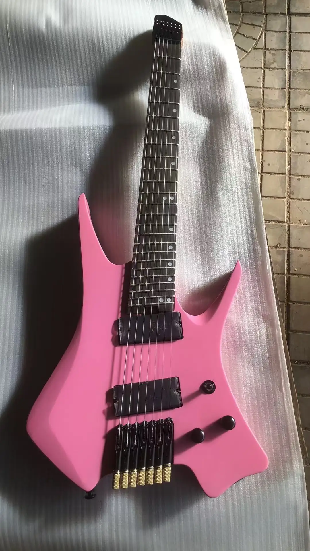 7 String Headless Electric Guitar Support Customize