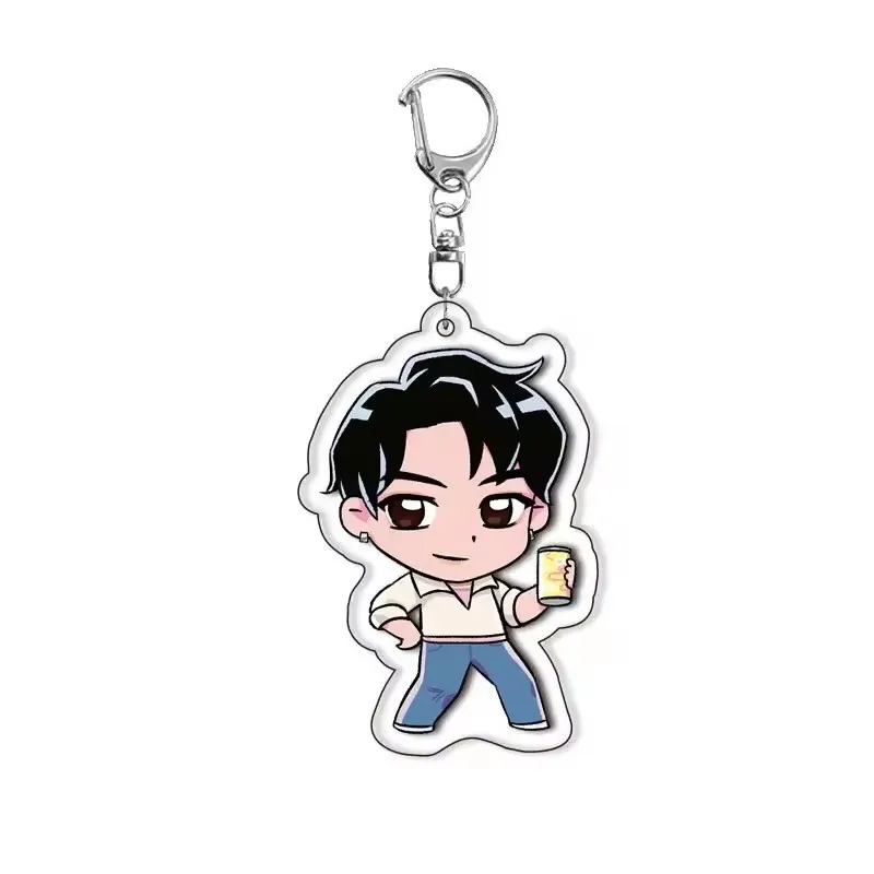 Kpop Demon Hunter Saja Boys Keychains – Cute Character Set