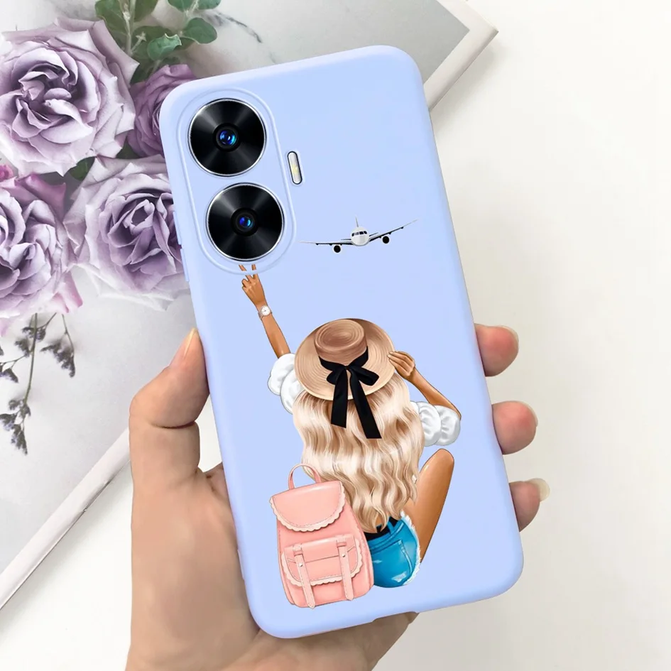 Cute Cartoon Flower Silicone Phone Case - Soft Slim Shockproof Bumper