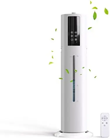 

for Bedroom Large Room Home, 8L Top Fill Cool Mist Humidifiers for Baby and Plants, 360°Rotation Nozzles, Essential Oil Diffuse