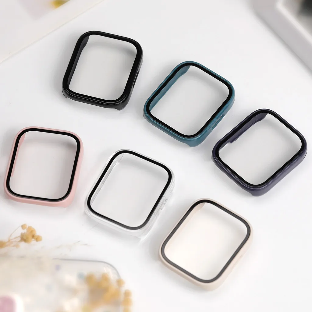 Premium Silicone Wristband and Protective Case for Smartwatch - Durable and Stylish Accessories