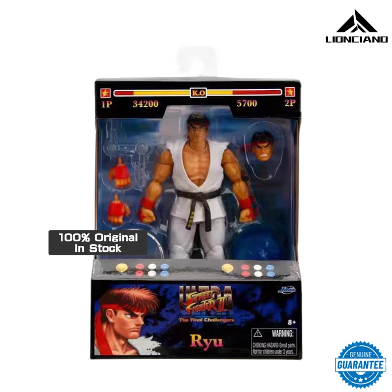 

Оригинальные оригинальные игрушки Jada 1/12, уличный истребитель 2, Финальные соперники, модель Ryu, экшн-фигурка, кукла, игрушка, орнамент, подарок для мальчика, Декор