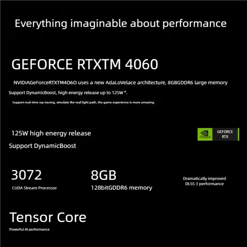 레노버 리전 R7000 게이밍 노트북, 15.6 인치 2.5K 165Hz AMD R7-7735H 16 32G DDR5 1T 2TB SSD RTX4050 4060 게이밍 노트북 컴퓨터 PC