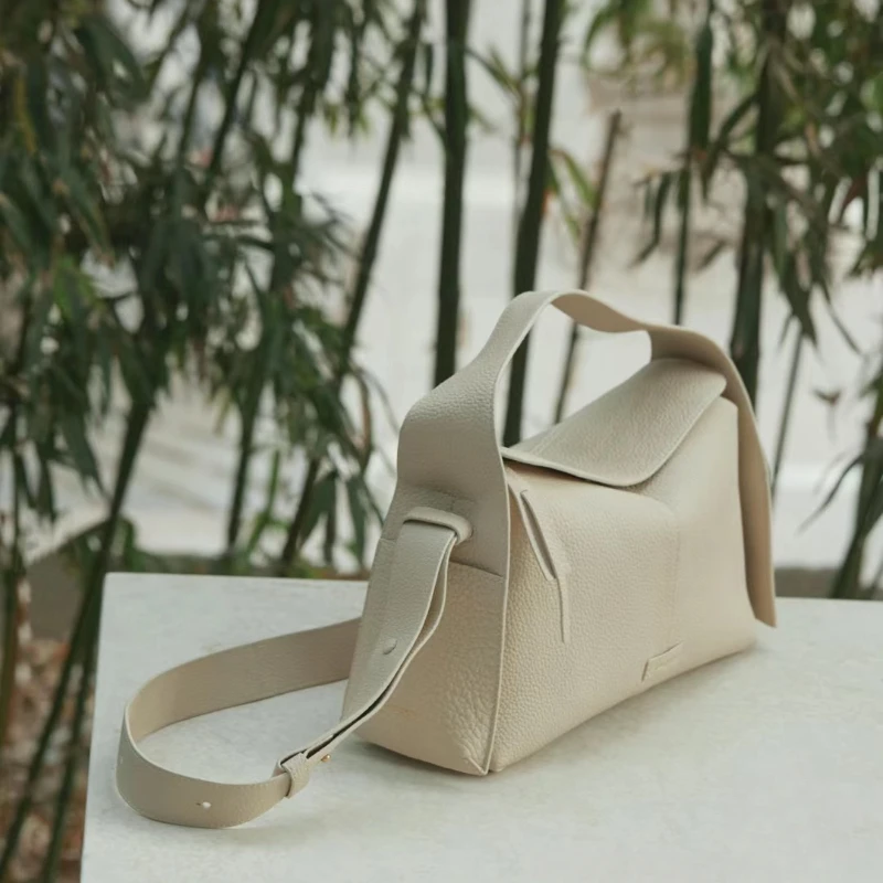 SONGMONT New Niche Fashion Trend Ear Bag Versatile Portable Casual Large Capacity Shoulder Strap Design Commuting Handbag