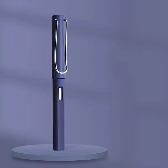 New Technology Unlimited Writing Pencil No Ink Novelty Eternal Pen Art Sketch Painting Tools Kid Gift School Supplies Stationery Retro blue