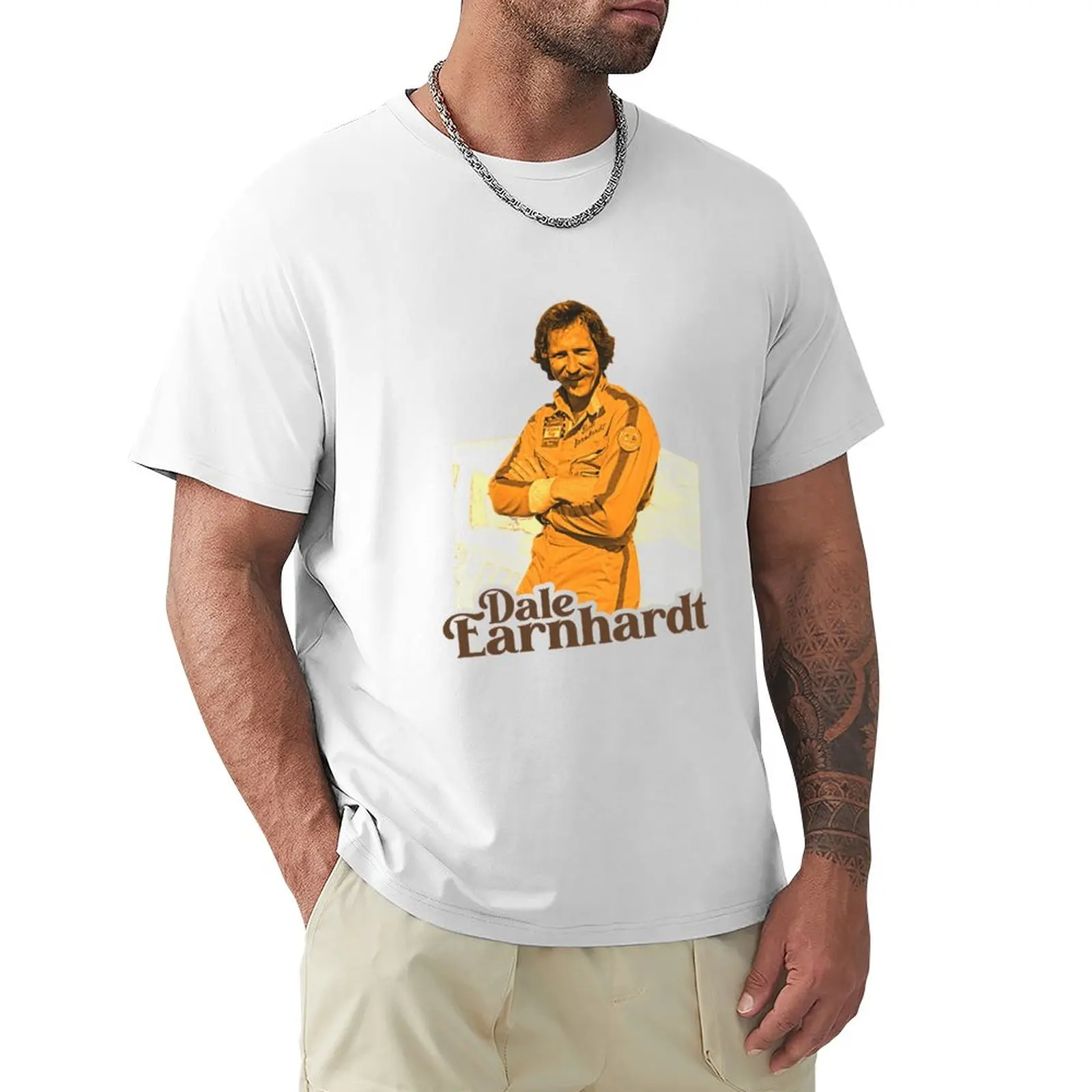 

Young DaleThe Intimidator Tribute T-Shirt sweat boys animal print plain mens white t shirts