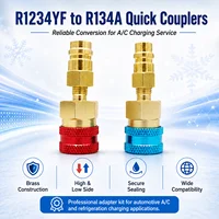 Raccord de climatisation automobile pour R1234YF à R134A, adaptateur haute et basse pression, connecteur rapide HotAdapter 2