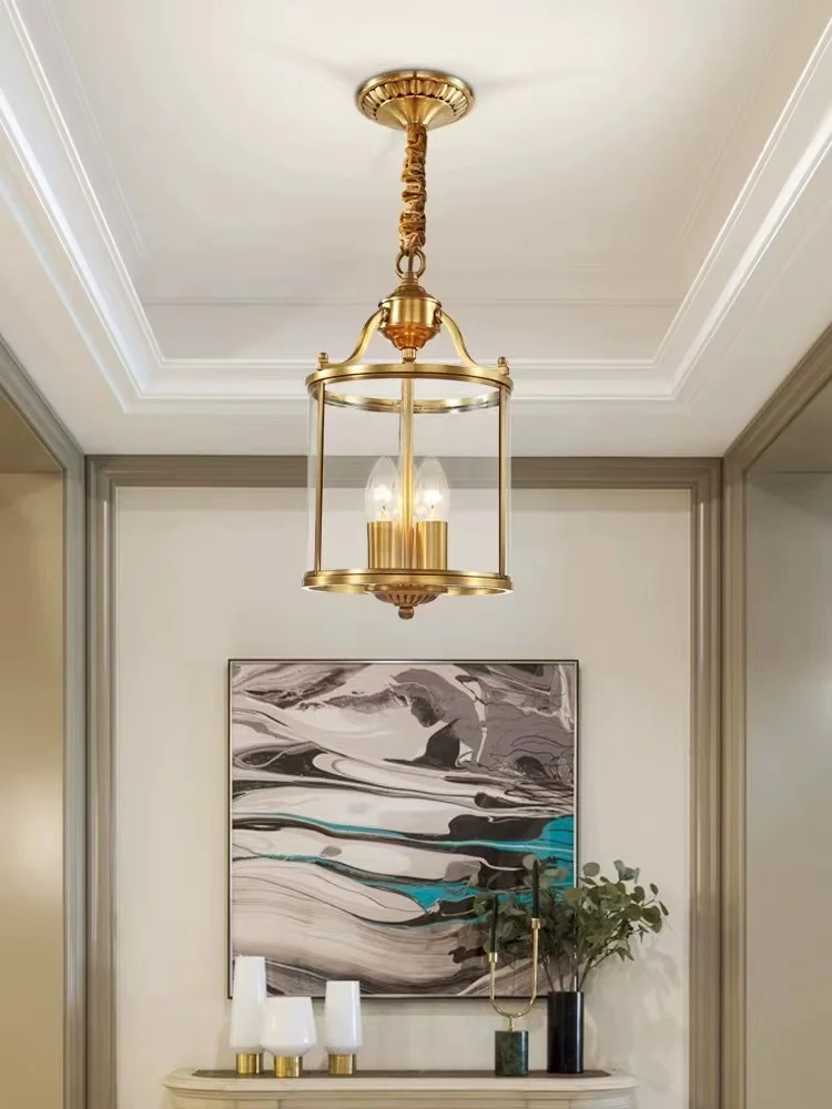 鉄製？大きめのランプ AAAZM ペンダントライト 大型 北欧 おしゃれ シャンデリア 6～10畳 LED