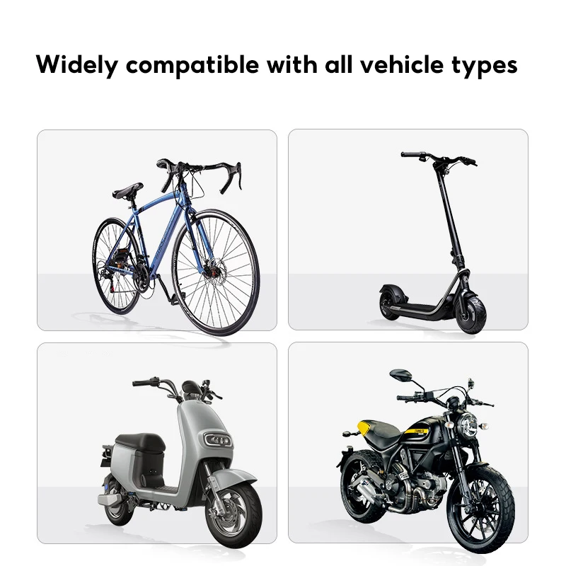 Universal Shockproof Phone and Navigation Holder for Bikes and Electric Vehicles