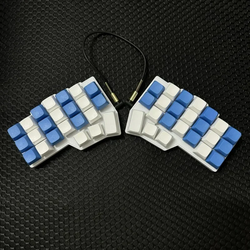 Corne V4.1 SPlit 키보드 맞춤형 단일 모드 유선 MX Axis V4 QMK/VIAL RGB 핫 스왑 PCB 인체 공학 기계식 키보드 키트 선물