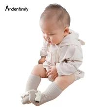 Calcetines de algodón suave con suela antideslizante para niño, niña y recién nacido, con dibujos de animales, oso, Gato y elefante, invierno y otoño