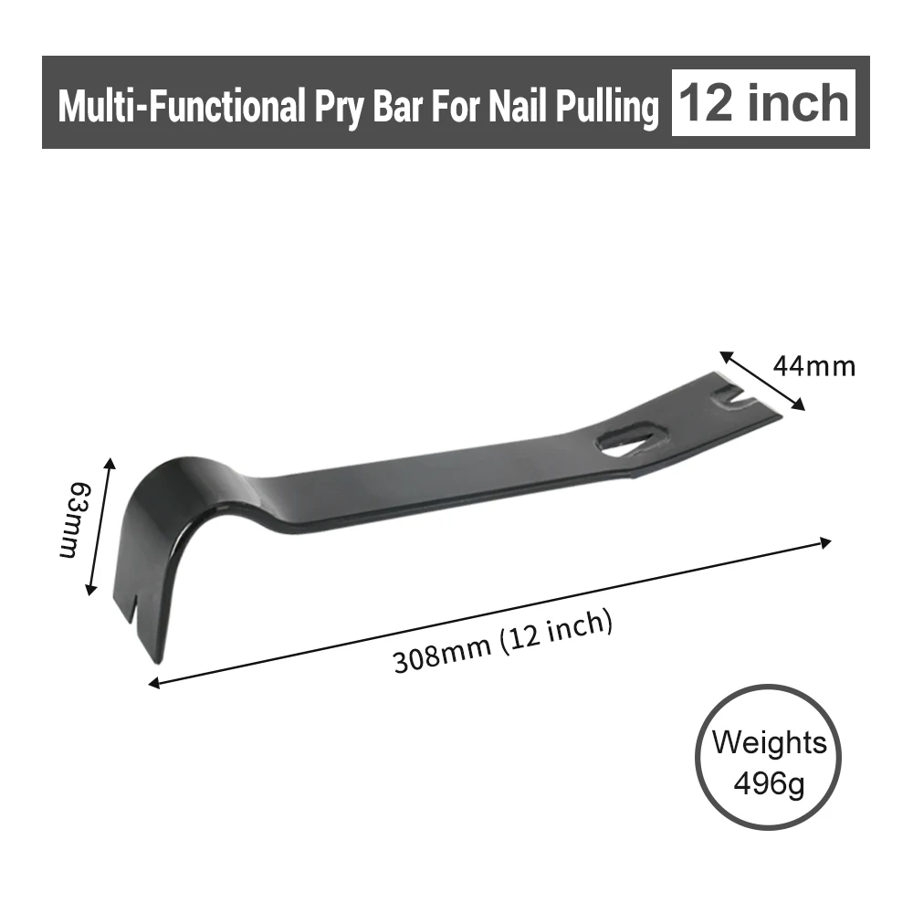 Versatile 3-in-1 Nail Puller Set for Various Disassembly Tasks