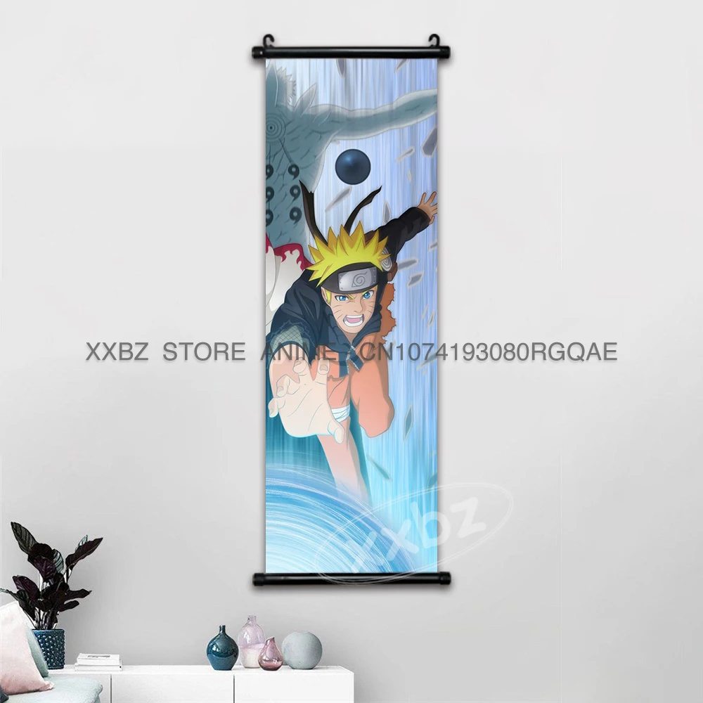 Vibrant Anime Canvas Wall Art Featuring Iconic Characters and Scenes