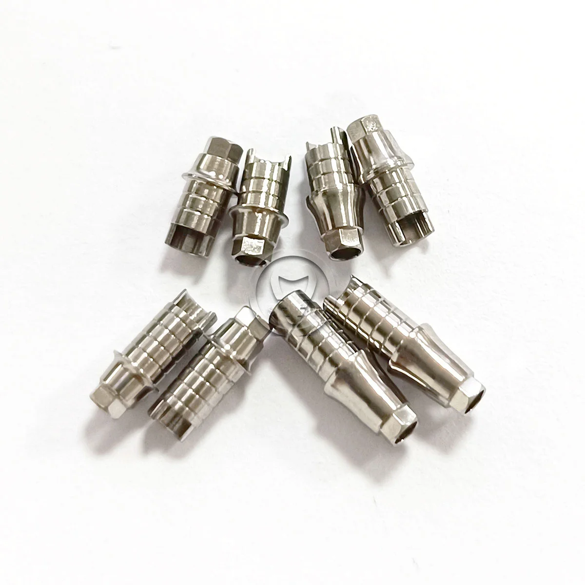Ti base ZrGEN abutment for zirconia customized abutment and crown compatible with Megagen Anyridge 6