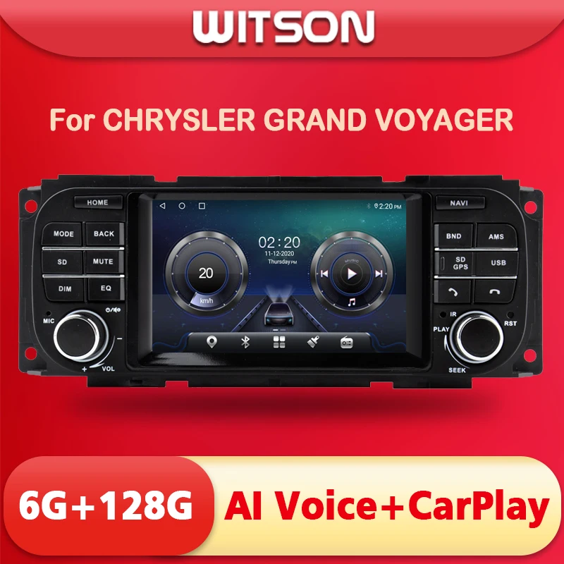 Witson Android 11 Car Dvd Player For Jeep Grand Cherokee Liberty