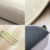 Entrance Door Mat Household Dustproof Floor Mats Loop Velvet Non-slip Carpet Large Area Rug Striped Style Home Decoration Rugs 6