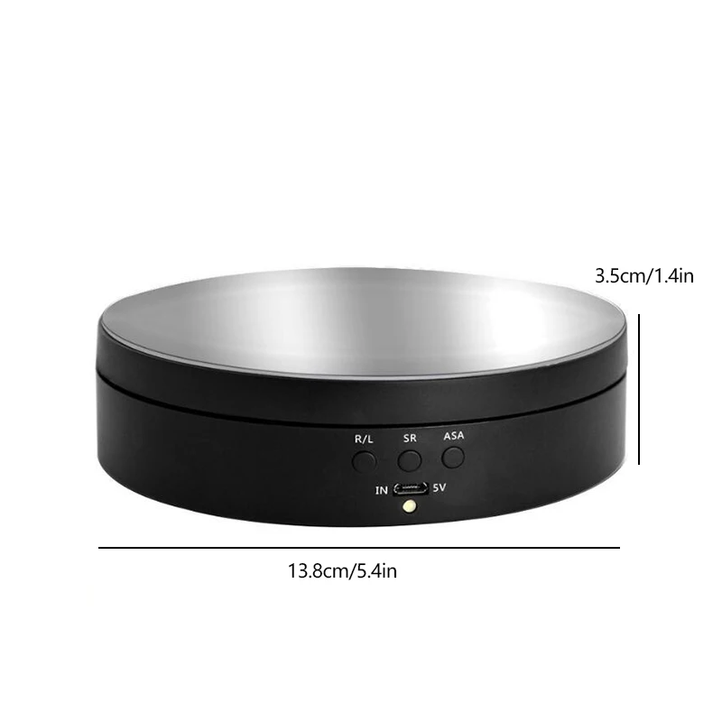 Electric Display Platform With Three Speed Adjustable Angles Intelligent Charging Rotating Shooting And Display Platform Turn rotating display stand