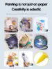168/240 Colors Direct Liquid Marker Pen Set,DIY Hand Drawn,Graffiti Paint Art Acrylic Paint Pens,Perfect for Artist/Student 4
