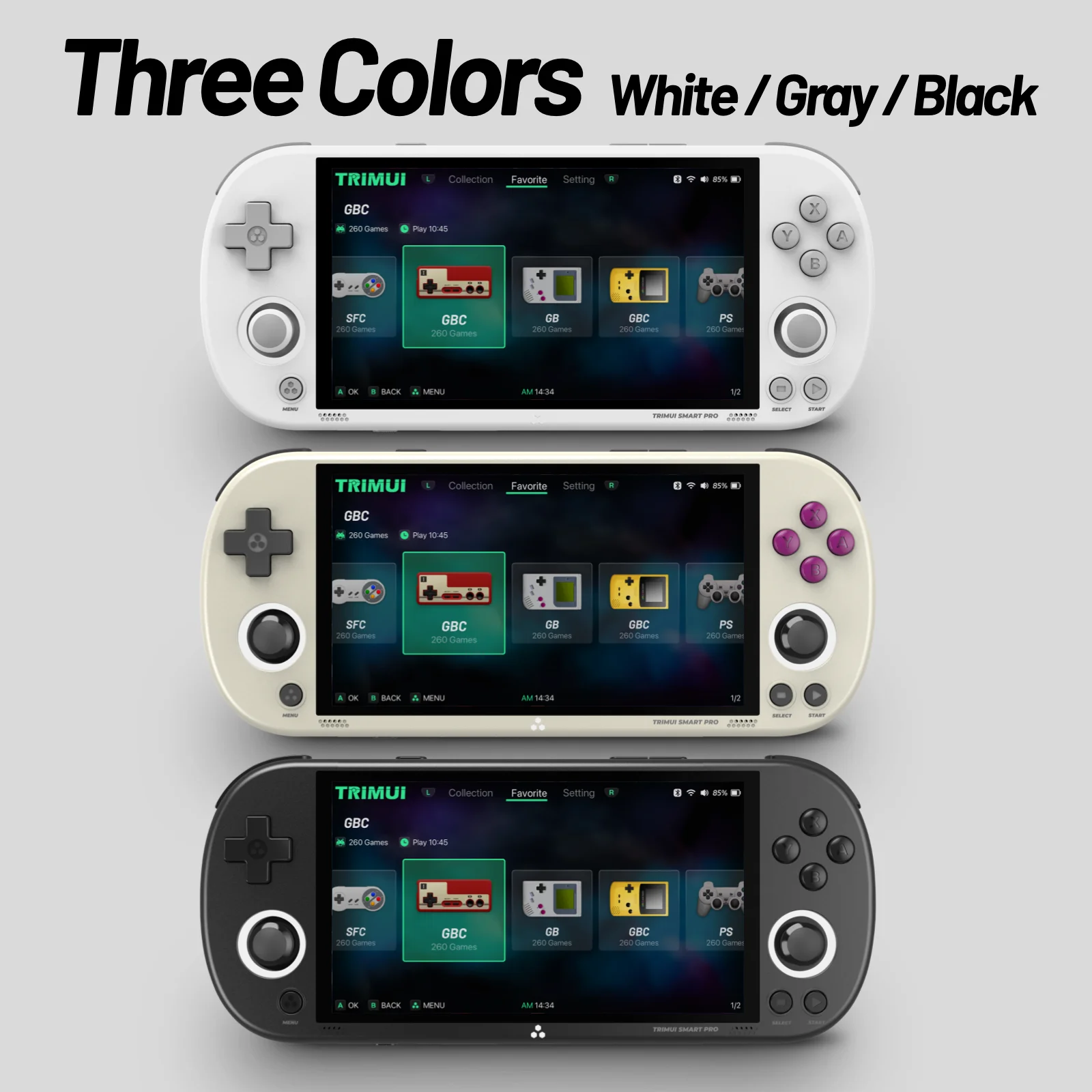 Amazon.com: Trimui Smart Pro Handheld Game Console 4.96