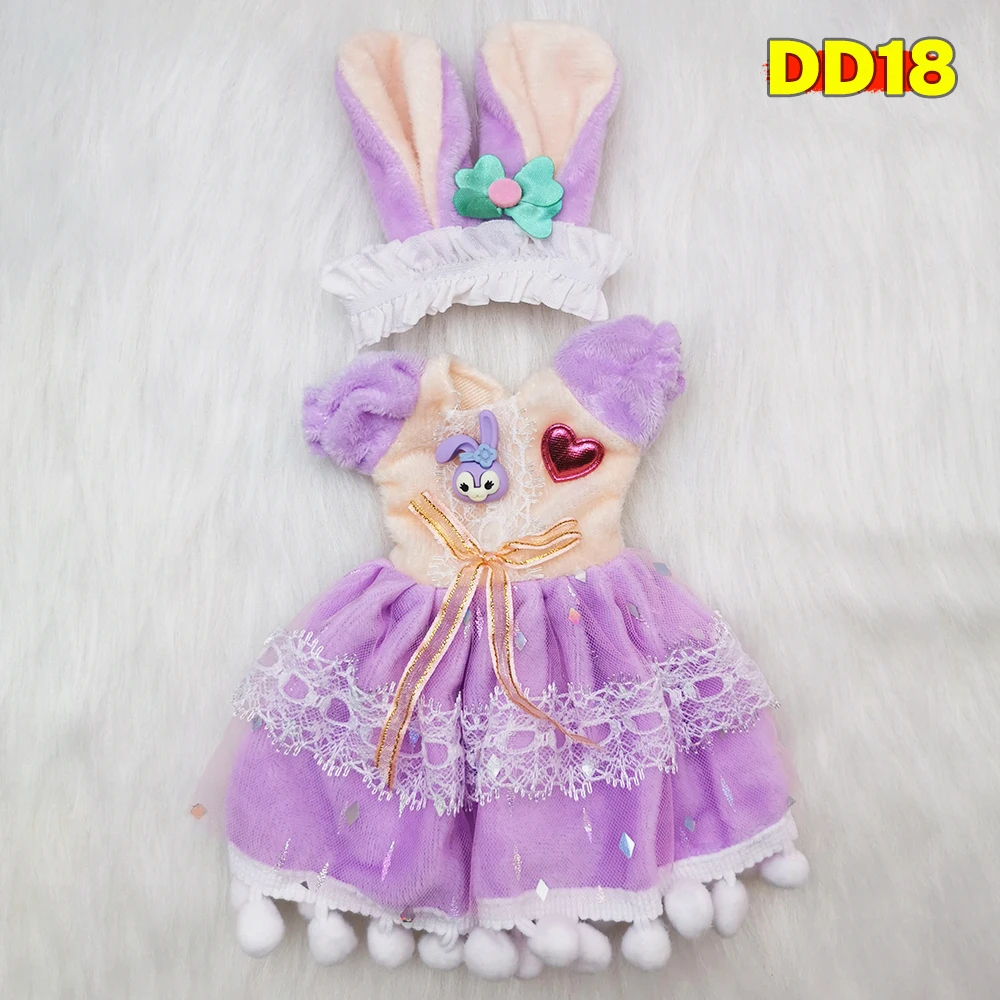 Puppenkleidung 30 cm BJD Kleid 1/6 Gelenkpuppen Zubehör OB24 Kleidung Winter Socken und modische süße Mütze – Detail 23