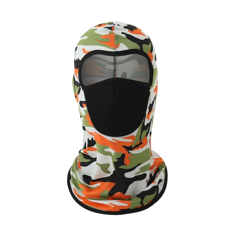  - 26 Colors Outdoor Ride Camouflage Shade Men Balaclava Beanie Breathable Solid Color Spring Summer Skull Cap Cycling Cap