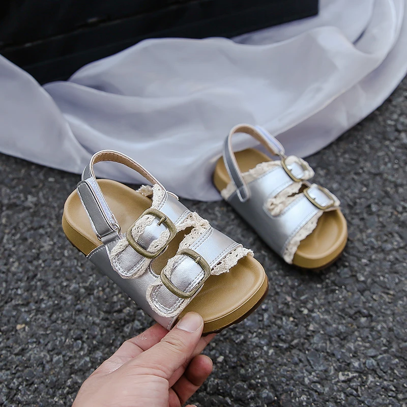 Girls Non Slip Lightweight Ankle Sandals for Summer