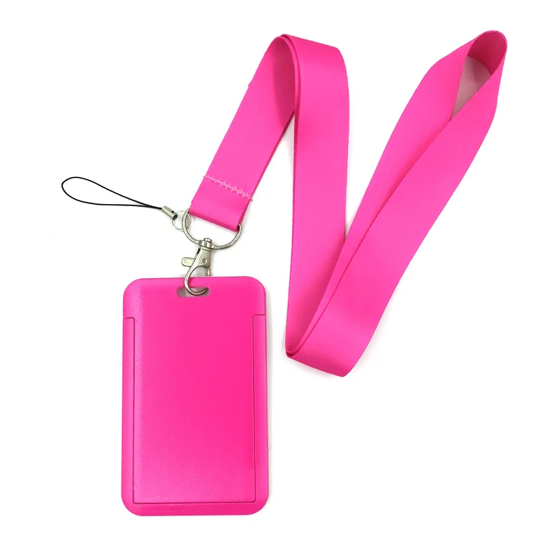 Pure Pink ID Card Holder – Stylish Accessory