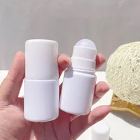 2/4/6pcs/Plastic Roller Ball Essential Oil Sub-bottling Mist Container Travel Refillable Bottle Deodorant Accessories
