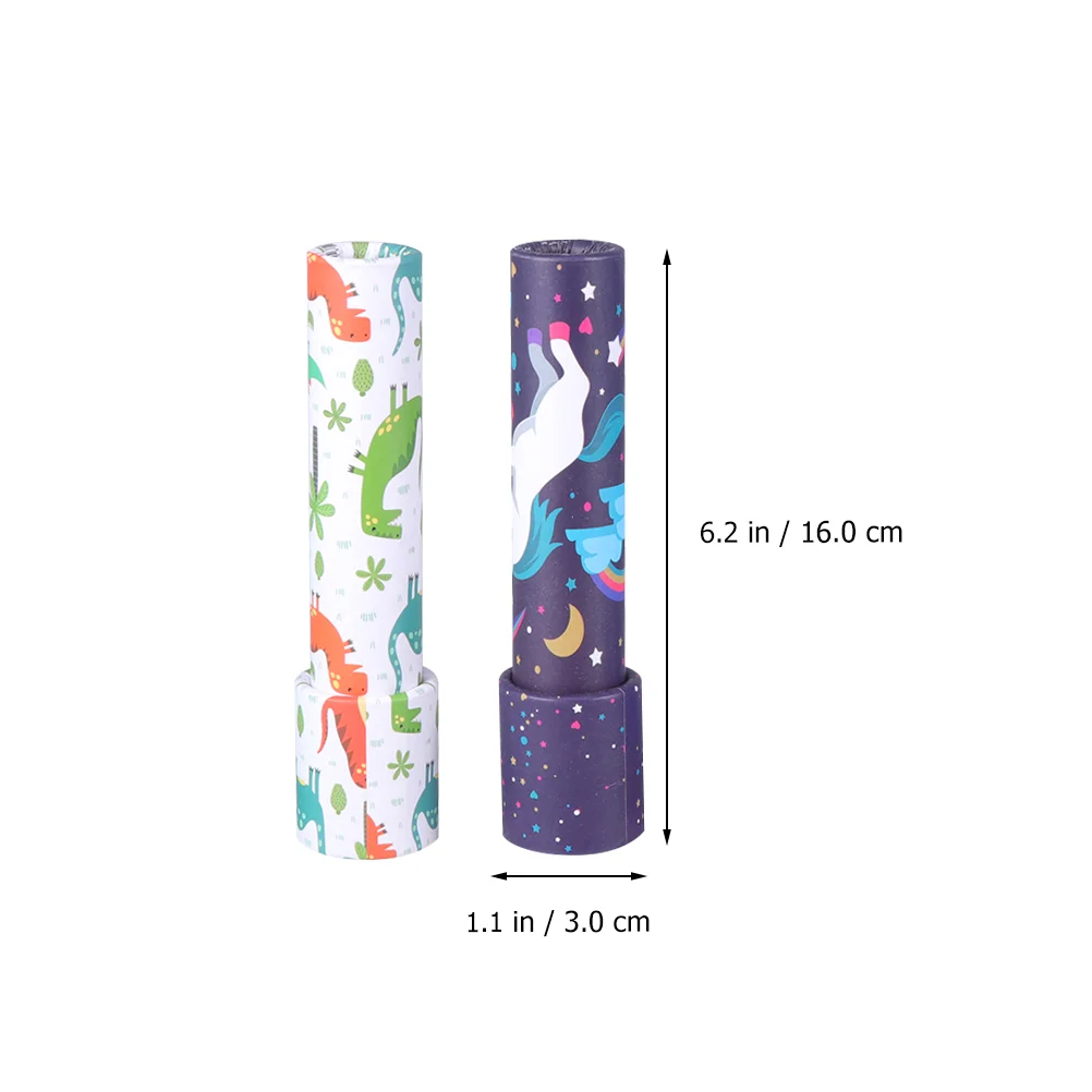 4 Pcs Kaleidoscopes for Kids Party Rotating Aldult Classic Toy Educational Toys Toddler Child