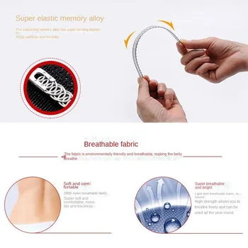 Shapewear Women Belly Band Girdle Weight Loss Slimming Clothes Ladies Postpartum Body Shaping Breathable Fat Burning Summer Thin - Thumbnail 6