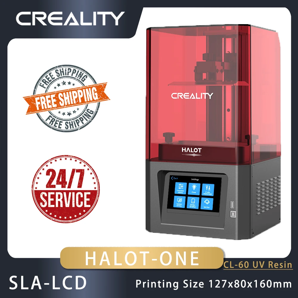 Creality Halot One Pro Unboxing & Setup & Printing Test 