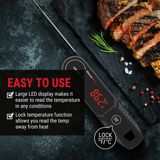 ThermoPro TP25 Bluetooth 150M Wireless 4 sonde cucina termometro per carne  forno retroilluminato Barbecue termometro digitale ricaricabile - AliExpress