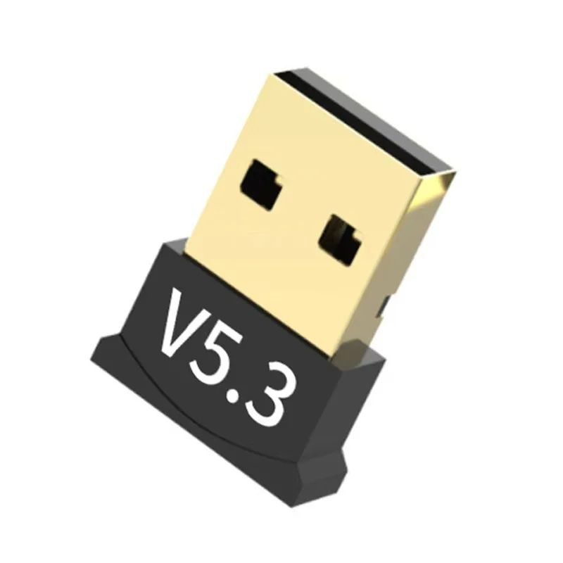 USB Bluetooth 5.3 Adapter for Desktop Computers - Drive-Free Connectivity