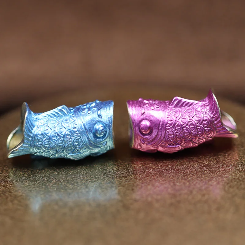 Koinobori Brass Knife Beads Carp Koi Fish EDC Outdoor DIY Paracord Woven Lanyard Pendants Umbrella Rope Bracelets Accessories paracord rope braided paracord paracord bracelet paracord bracelet accessories paracord keychain paracord accessories outdoor knife lanyard outdoor accessories paracord lanyard pendants paracord jig
