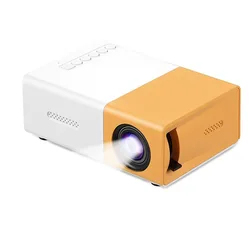 FOCABO Mini Portable Projector, 4K Audio - Visual Experience, HD Smart LCD - EU Plug (Color3)