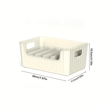 ขนาดใหญ่ความจุชั้นวางเครื่องเทศโปร่งใสแบ่งเครื่องสําอางค์กล่องเก็บอาหารเคาน์เตอร์เครื่องเทศห้องครัว Pantry Cabinet Organizer 8