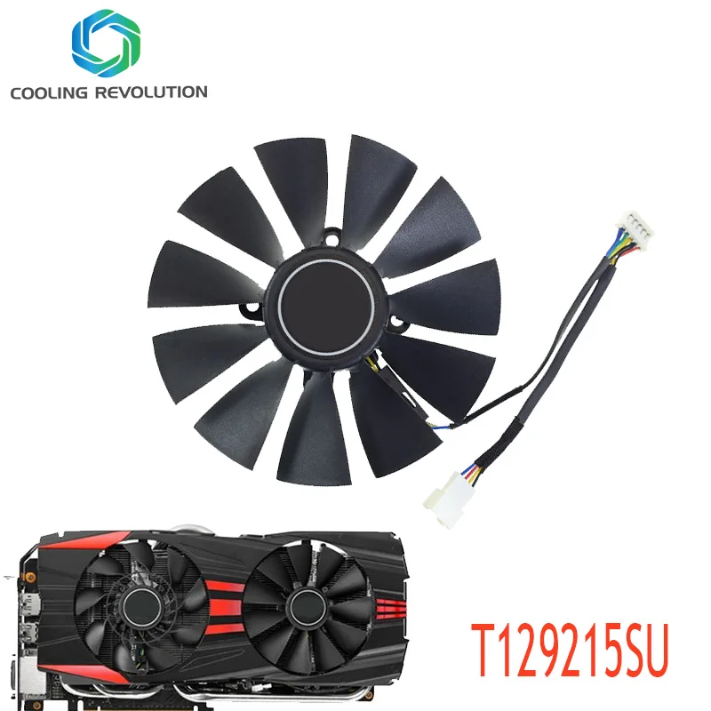 Original para Asus Gtx760 780 780ti r9 280 290 r9 280x 290x r9 390 390x Gtx970 Cartão Vga Ventilador de Refrigeração T129215su dc 12v 0.5a 95 mm - Imagem 4