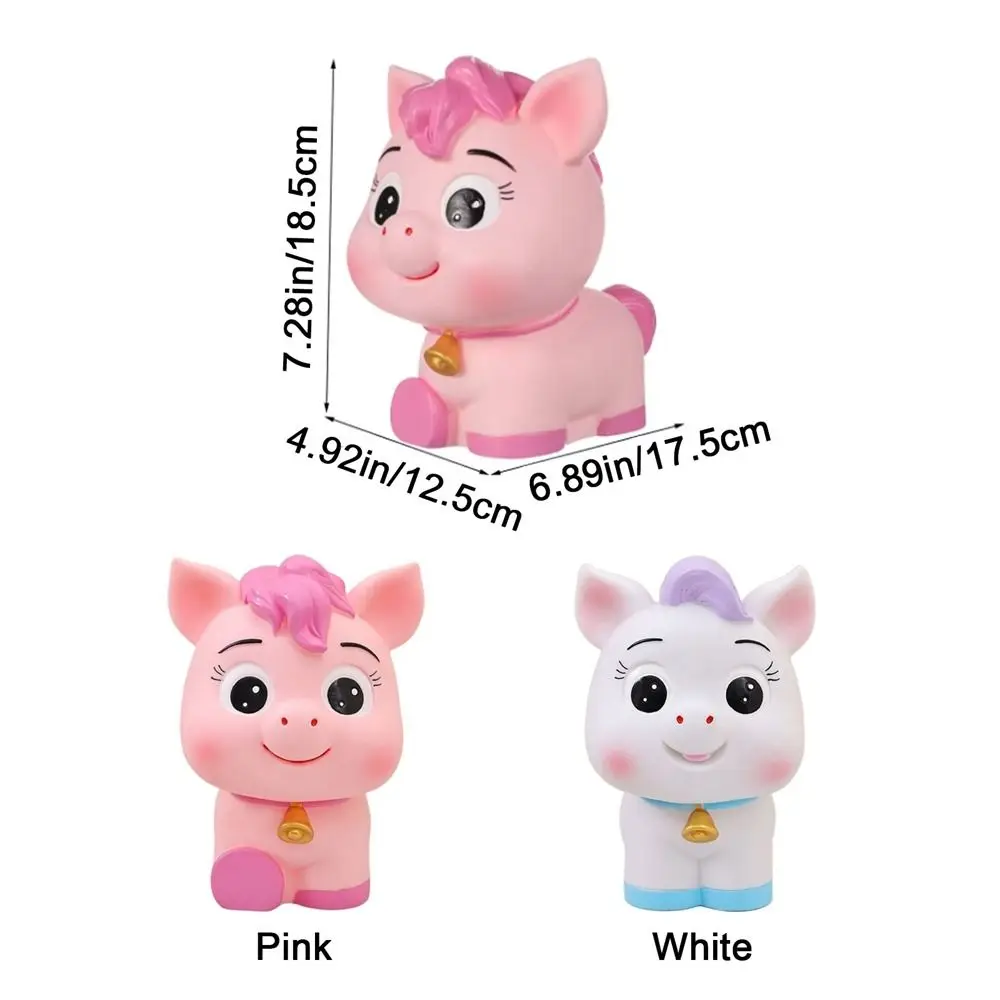 Practical Unbreakable Horse Money Jar Good Luck Decorative Coin Saving Box Cute Animal Piggy Bank Adult