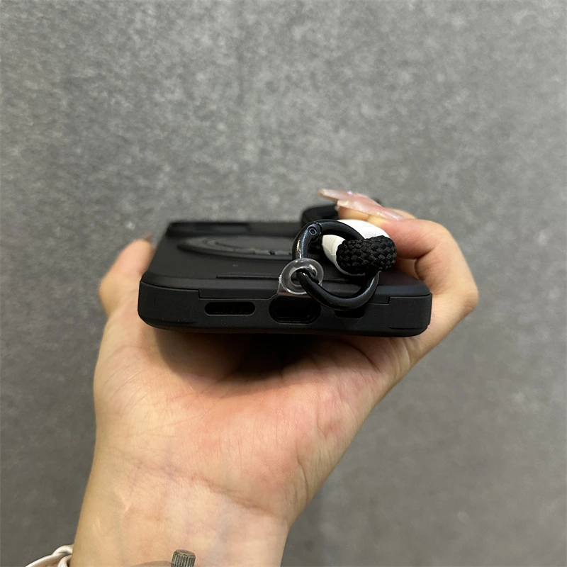 Magnetic Slide Camera Protection Case with Wrist Strap - Shockproof Cover