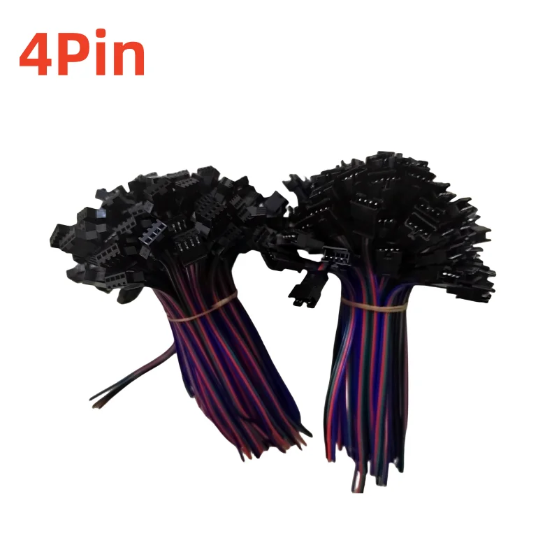 ตัวเลือกสินค้า JST Connector 100 คู่ สำหรับ LED Strip 2811 5050 RGB RGBW RGBCCT