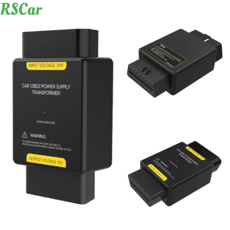 

AUTOOL бортовой адаптер питания OBD Автомобильный от 24 В до 12 В Входное напряжение 24 В Выходное напряжение 12VOBD адаптер диагностический инструмент