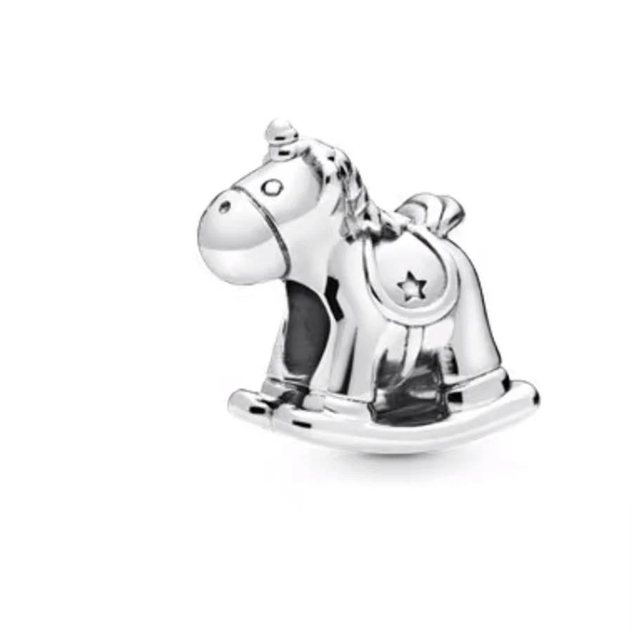 Beads charms charm jewelry sterling silver jewelry silver charm bracelet sterling silver beads charm animal charm jewelry Pig Horse Frog Bee Goose Mouse Dolphin Monkey Dog Owl Charm Beads Fit Original Silver 925 Necklace Bracelet DIY Jewelry