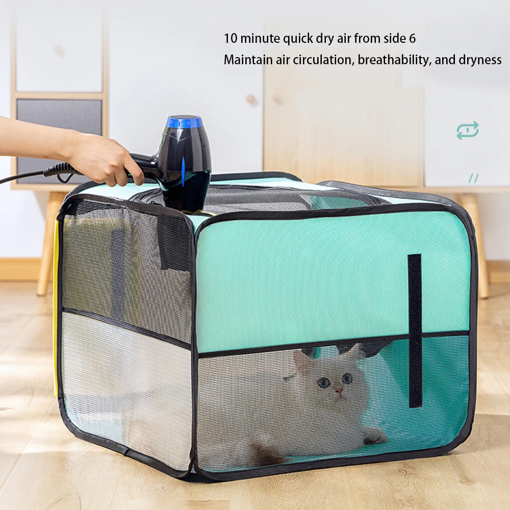 Pet drying box fully automatic intelligent hair dryer household small dog pet dryer noiseless dog pet products hair dryer pet hair dryer