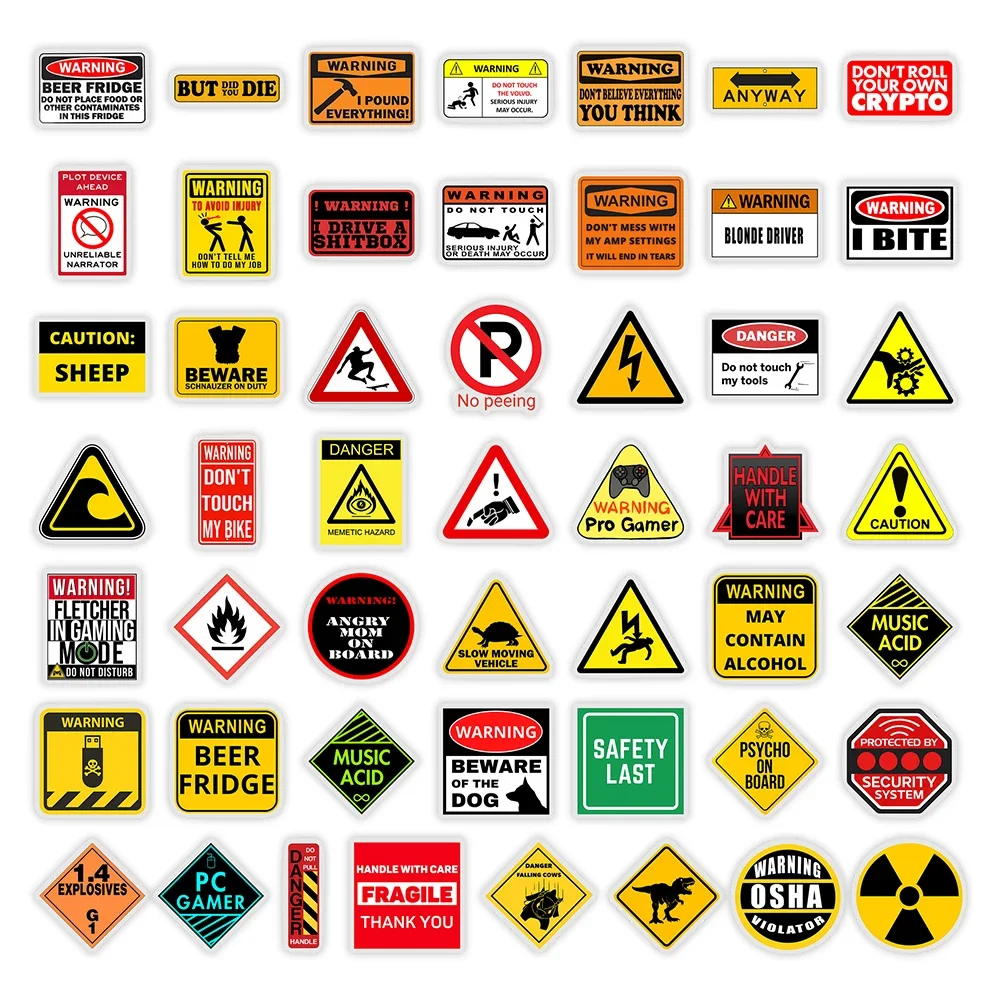 Funny Weird Warning Yellow Cartoon Stickers for Phone Luggage Laptop Bottles Scrapbook Waterproof DIY Toy Gift Graffiti Decal Cartoon Stickers,Decorative Stickers,Self Adhesive Stickers,Paper Stickers,Adhesive Stickers,Decorative Labels Stickers,Roll Packaging Stickers,Floral Stickers,Handbook Stickers,Packaging Stickers